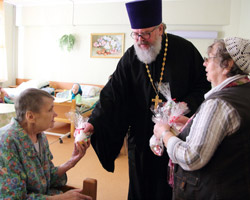 Пасхальное поздравление в ПНИ30