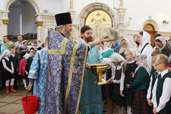 Молебен на начало учебного года