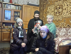 Рождественское поздравление одиноких, инвалидов и детей-инвалидов