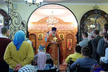 Престольный праздник в домовом храме мч. Трифона