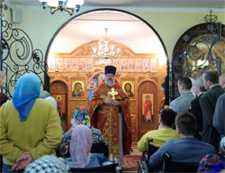 Престольный праздник в домовом храме мч. Трифона