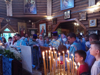 Молебен на начало учебного года