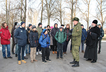 Поездка в воинскую часть