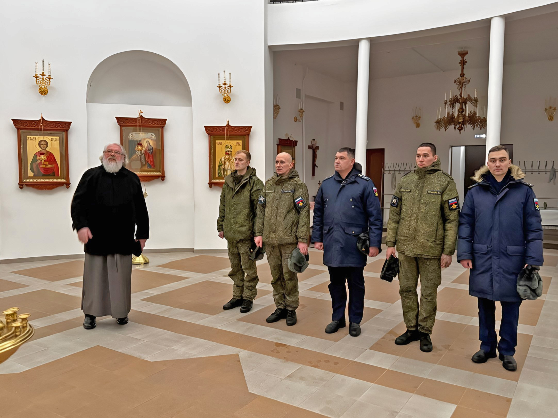 Встреча с военнослужащими Встреча с военнослужащими